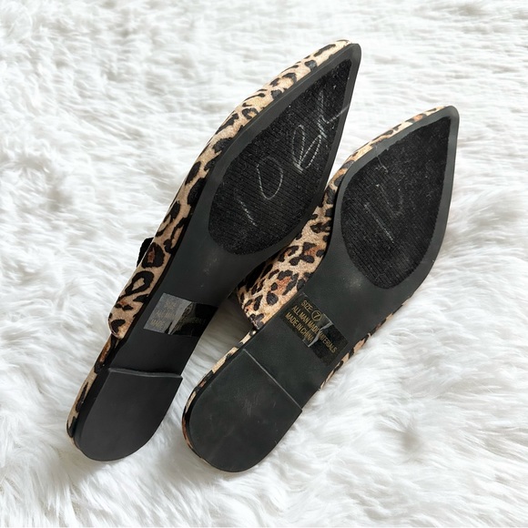 Lulu’s Animal Print Slip On Sandals Womens Size 7 - Picture 7 of 7